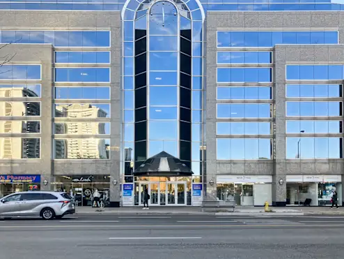 The 1920 Yonge Street office building, viewed from the street.